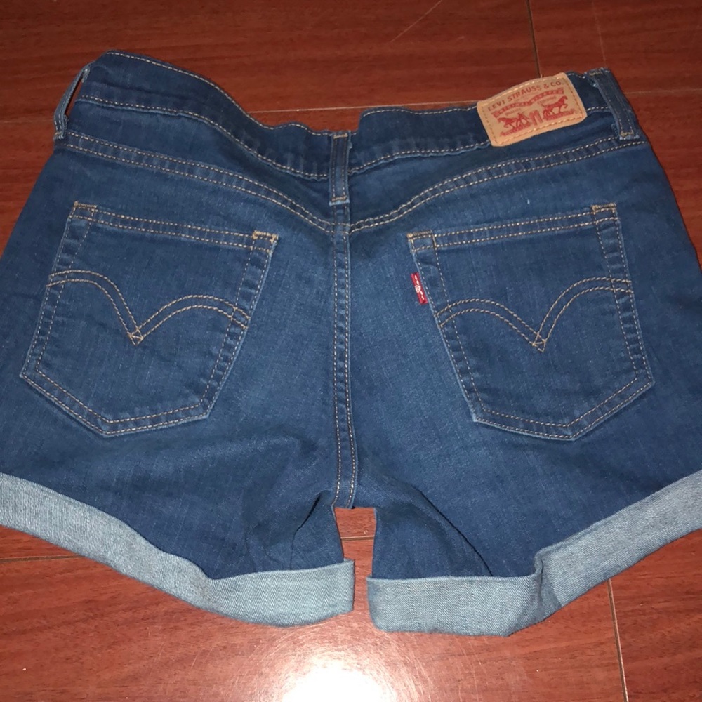 Pair of blue Levi’s Shorts
